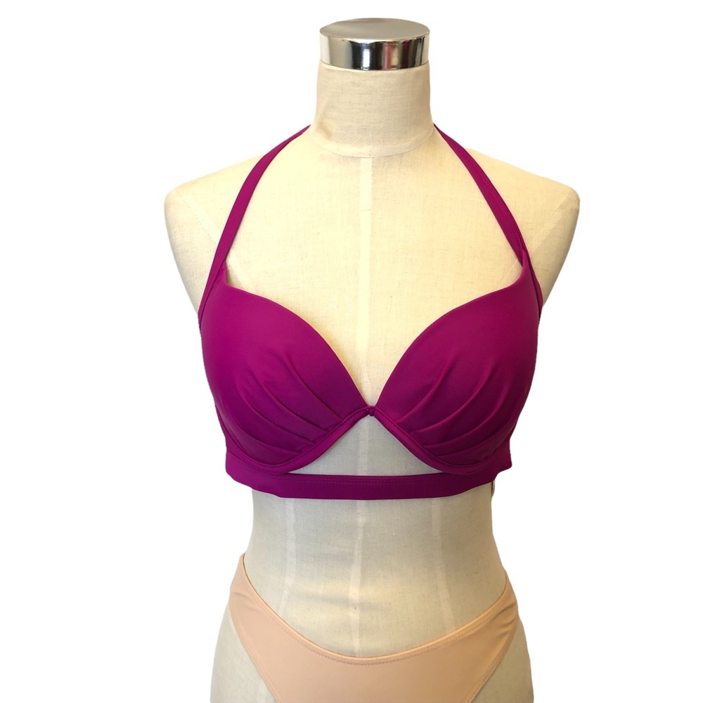 Violet Bikini Top Size Large